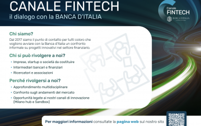 Banca d’Italia presenta il CanaleFintech: l’iniziativa innovativa per l’evoluzione digitale del mercato finanziario italiano